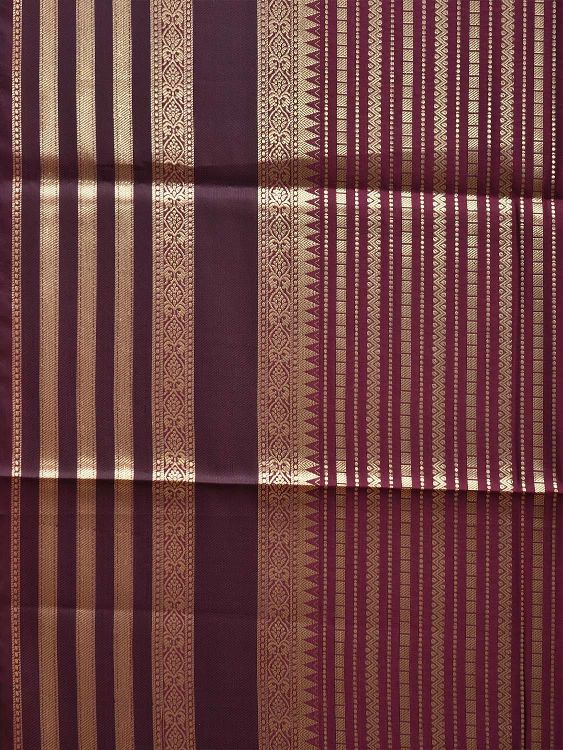 Kanchi Art Silk Saree with Zari Stripes Design at0031