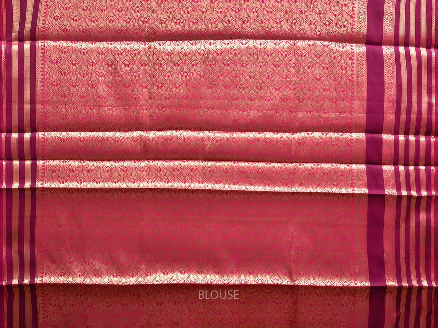 Kanchi Art Silk Saree with Zari Stripes Design at0027