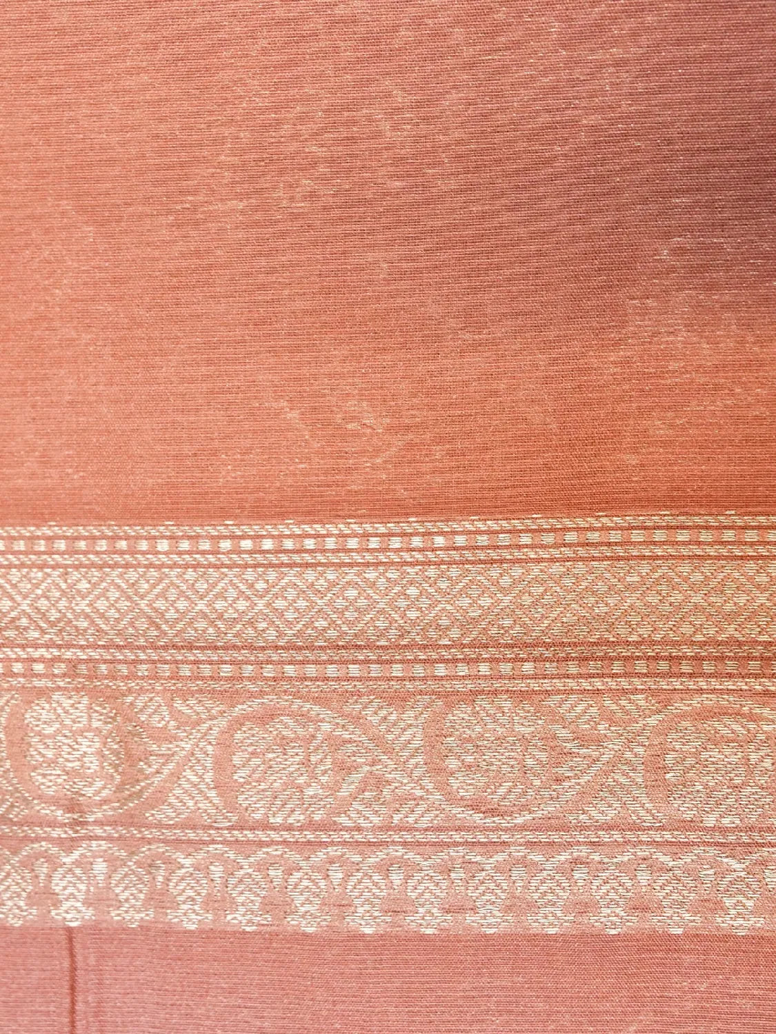 Handloom Dusty Pink Banarasi Katan Silk Saree with Silver Zari Jaal DSK0073