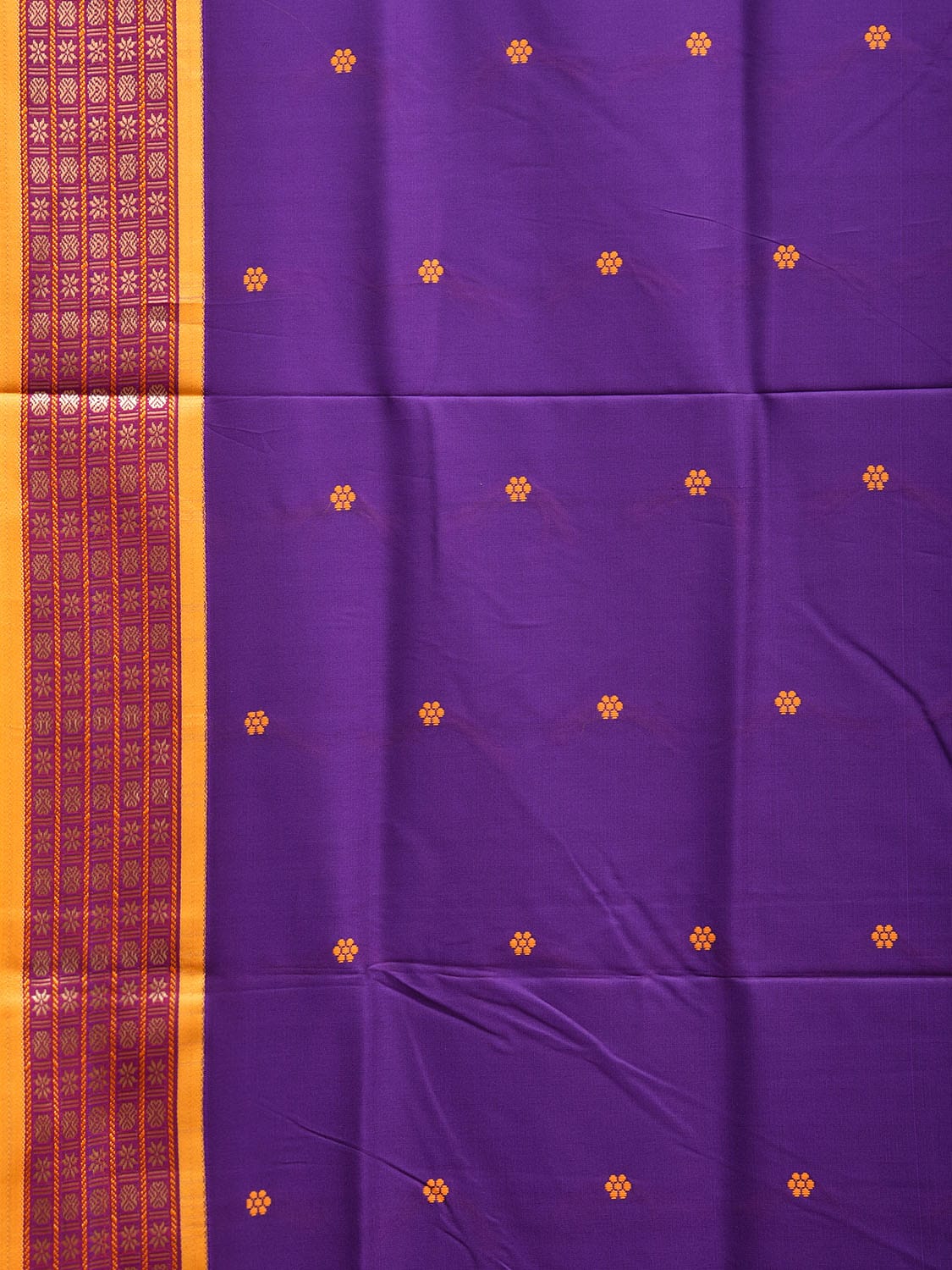 Sambalpuri Viscose Silk Saree with Thread Border Design at0046
