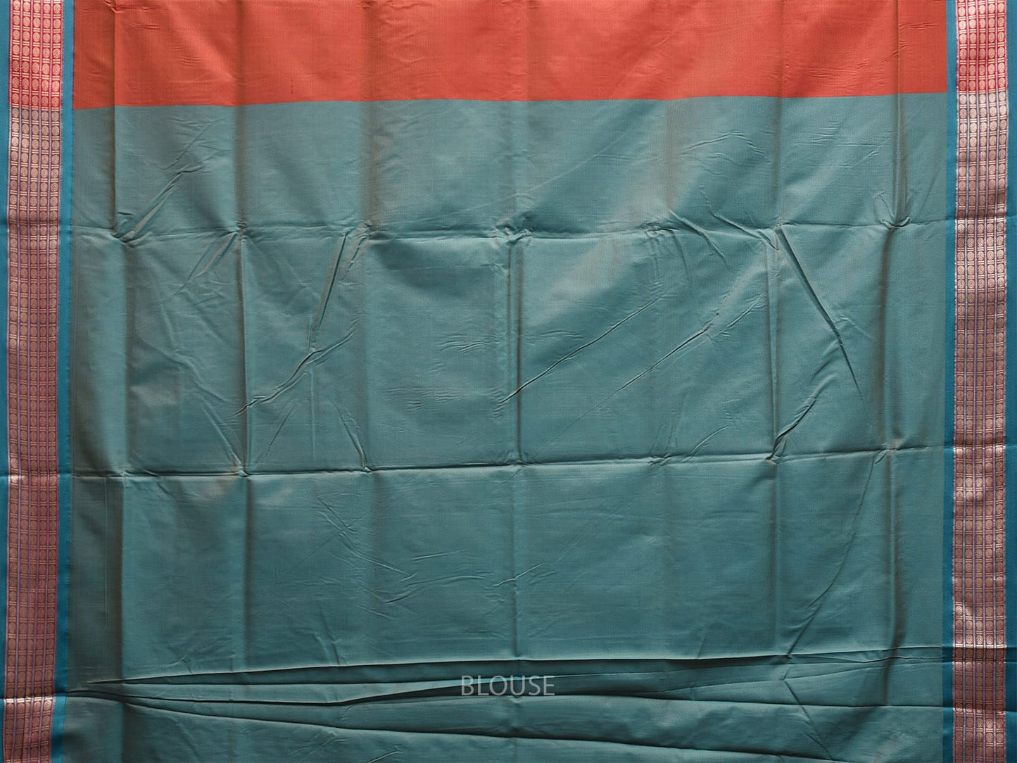 Sambalpuri Viscose Silk Saree with Thread Border Design at0049