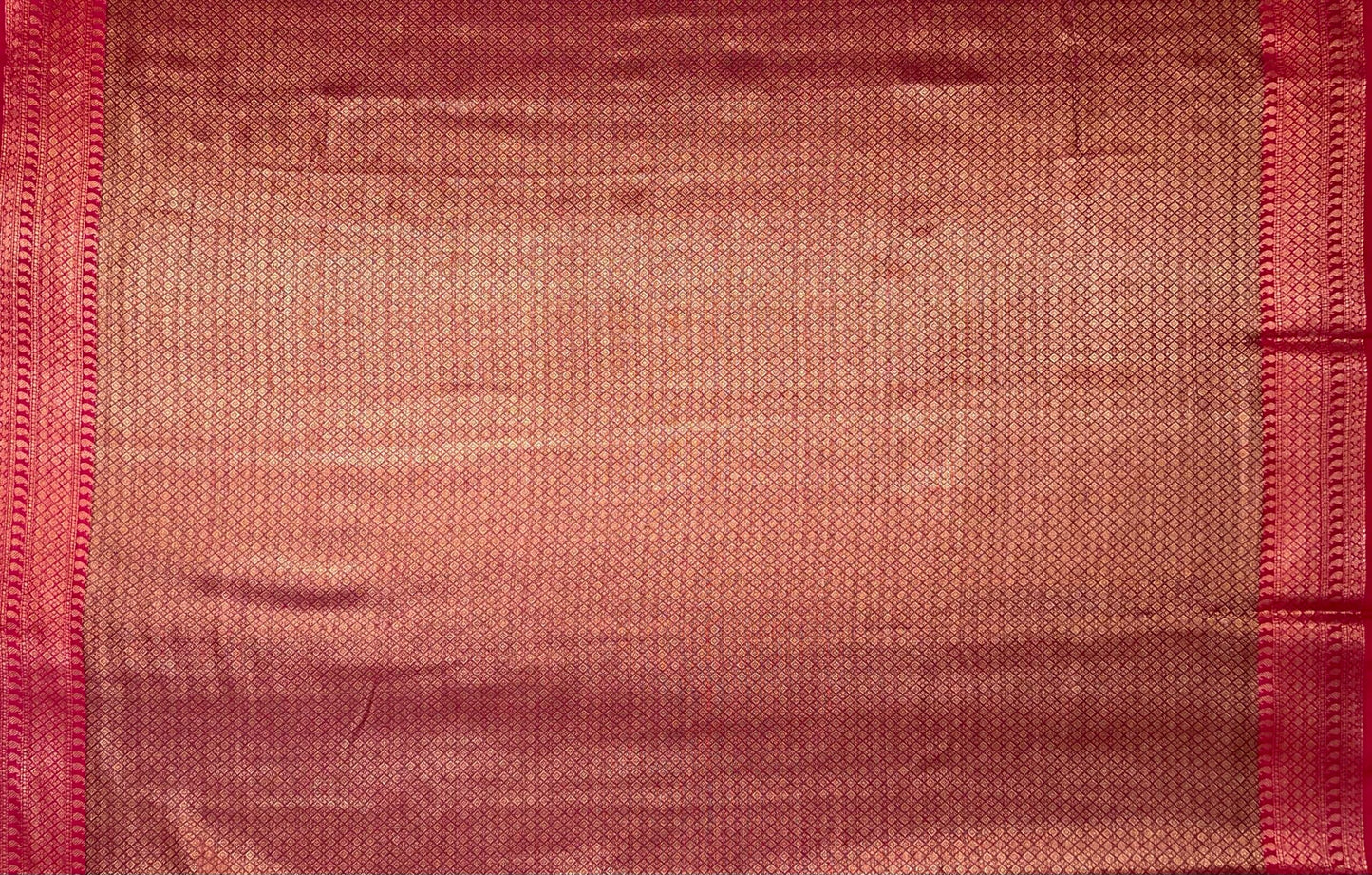 Green Banaras Fancy Khadi Zari Border Body Butta and Pallu Design b0171ds