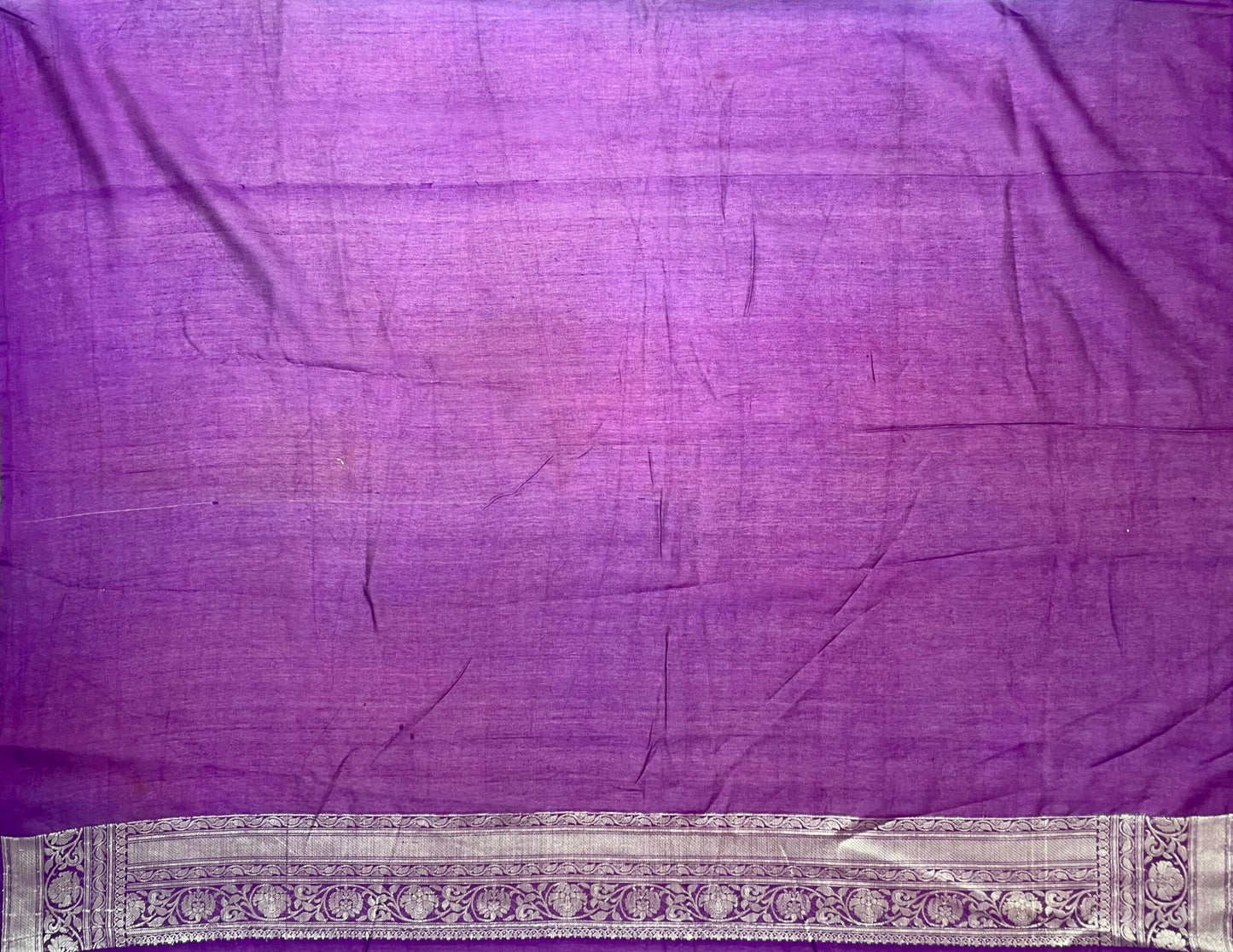 Sky Blue and Magenta Black Banaras Georgette with Body Border and Pallu Design b0269ds
