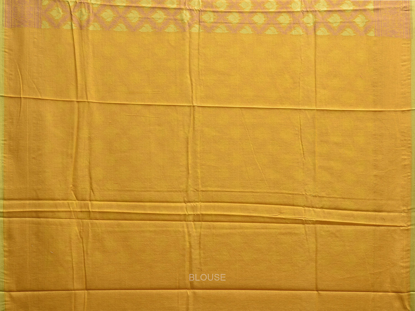 Yellow Banaras Cut Work Cotton Saree with Jamdani Grill Design b0305