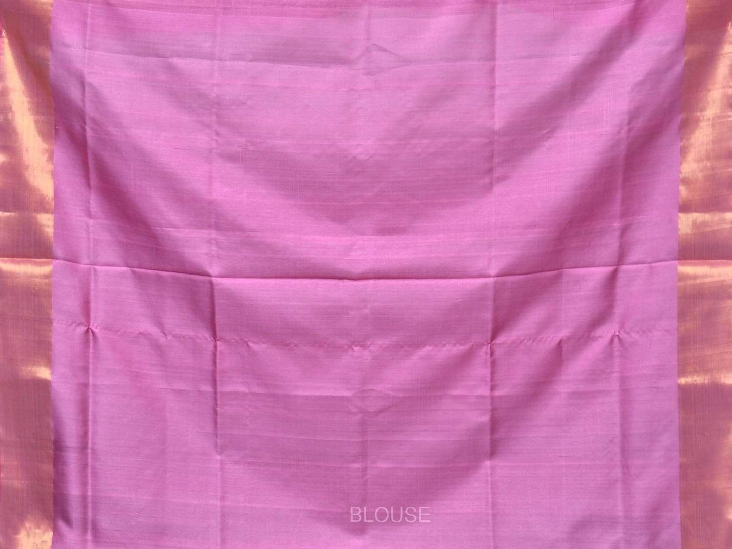 Baby Pink Uppada Silk Handloom Saree with Corner Mango Pallu Design u1607
