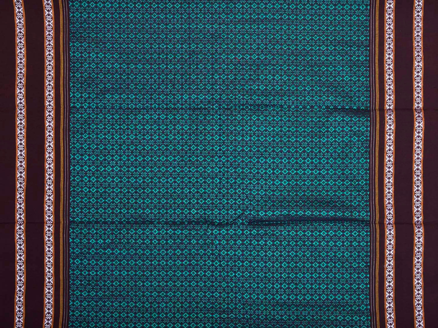 Teal and Maroon Jacquard Viscose Blouse All Over Design Length 1mt Width 31 Inches BL0096