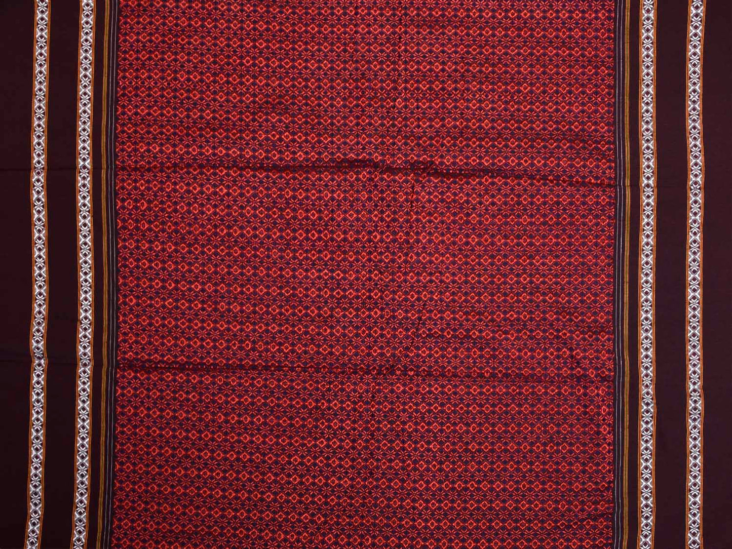 Red and Maroon Jacquard Viscose Blouse All Over Design Length 1mt Width 31 Inches BL0100