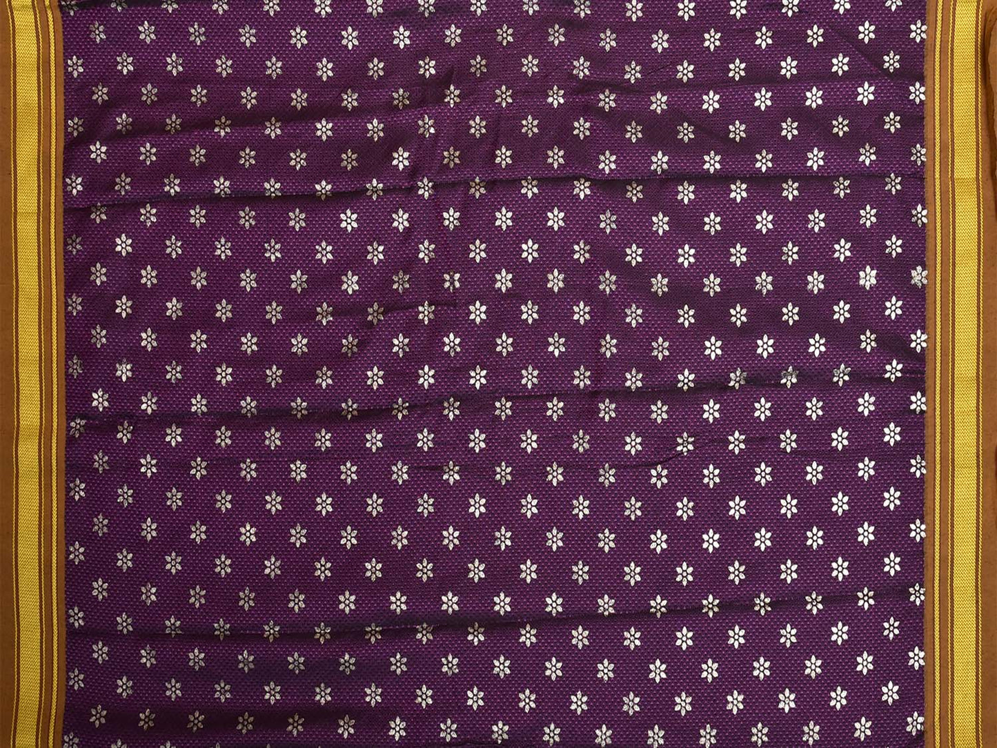 Pink and Mustard Jacquard Viscose Blouse with Floral Print Design Length 1mt Width 31 Inches BL0206