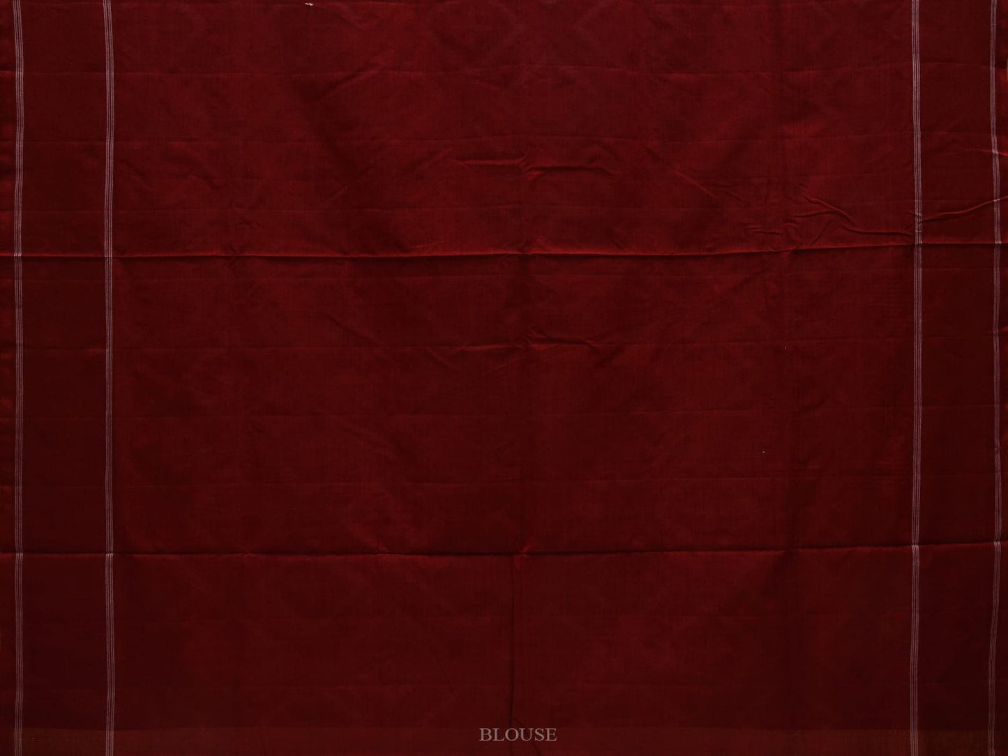Black and Red Pochampally Ikat Cotton Handloom Saree with Telia Design i0672