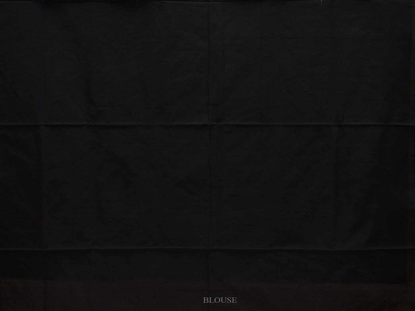 Black and White Pochampally Ikat Cotton Handloom Saree with Checks Design i0668