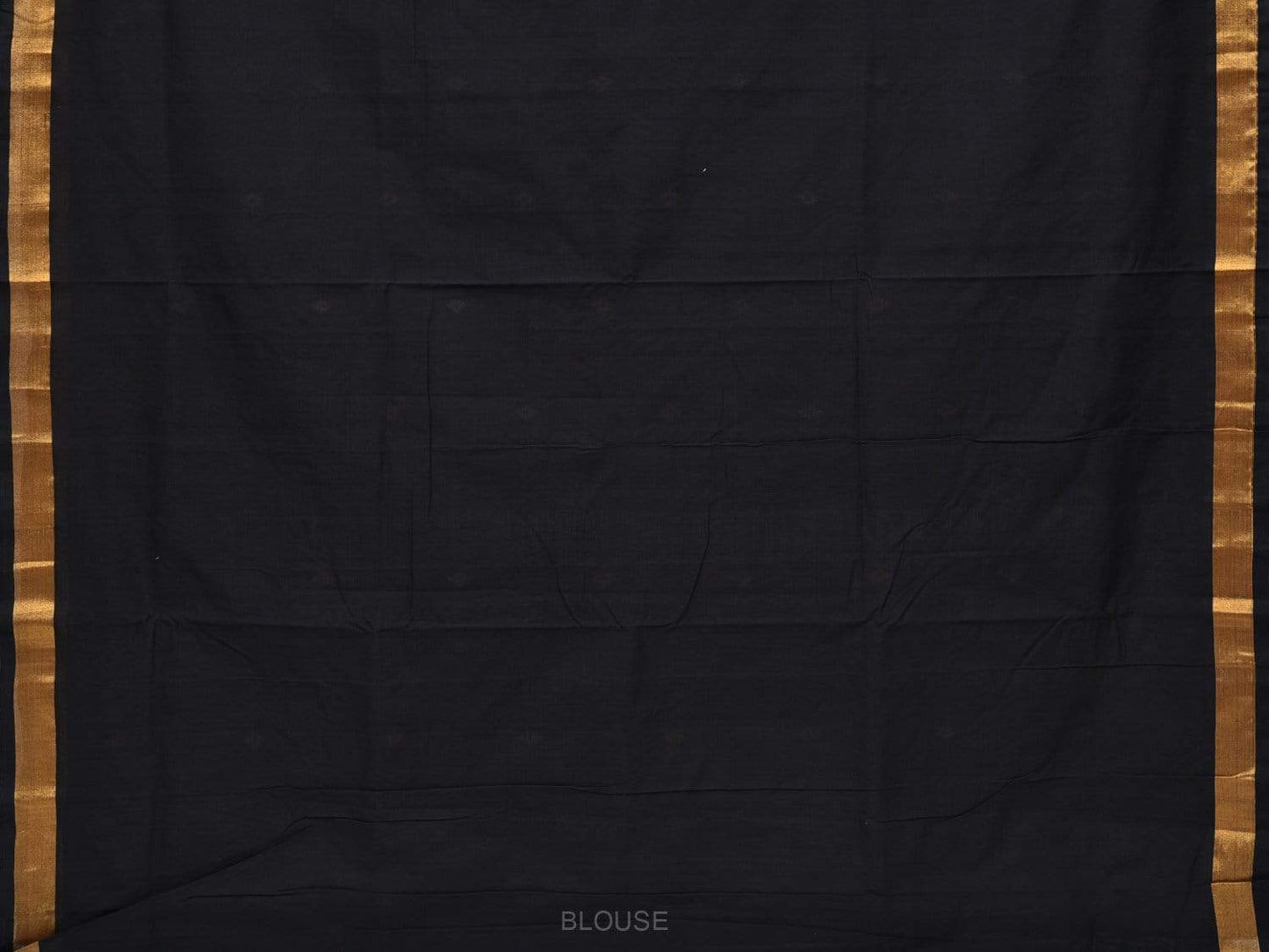 Black Uppada Cotton Handloom Saree with Assorted Buta Pallu Design u1632