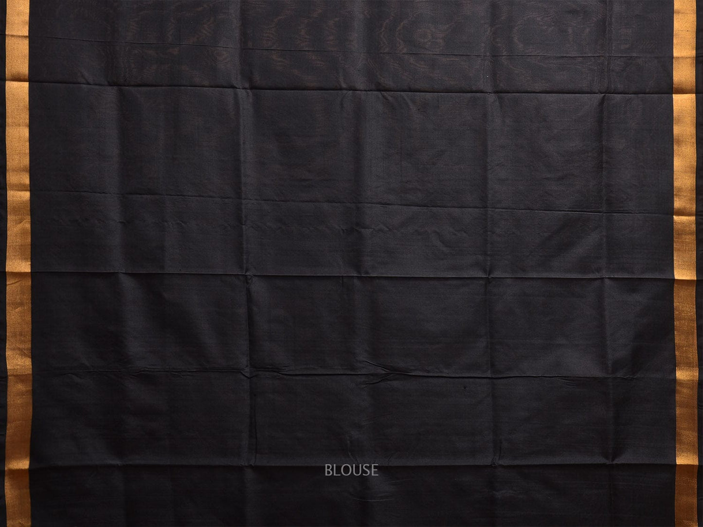 Black Uppada Silk Handloom Saree with Floral and Birds Pallu Design u2336