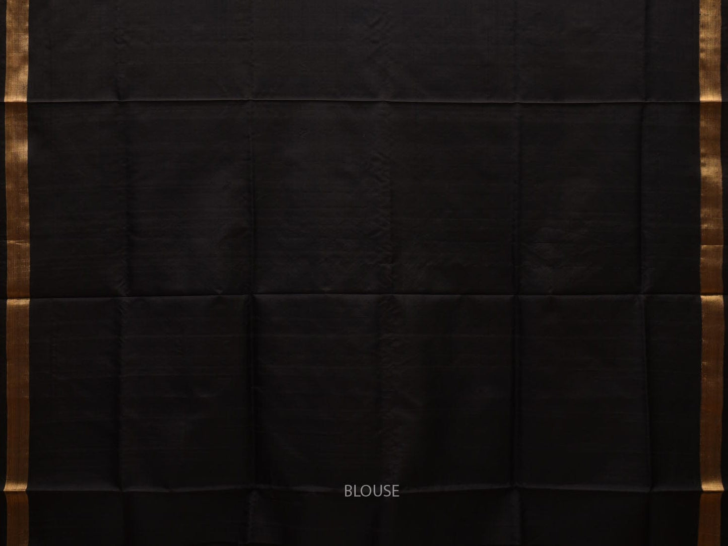 Black Uppada Silk Handloom Saree with Mango Pallu Design u1848