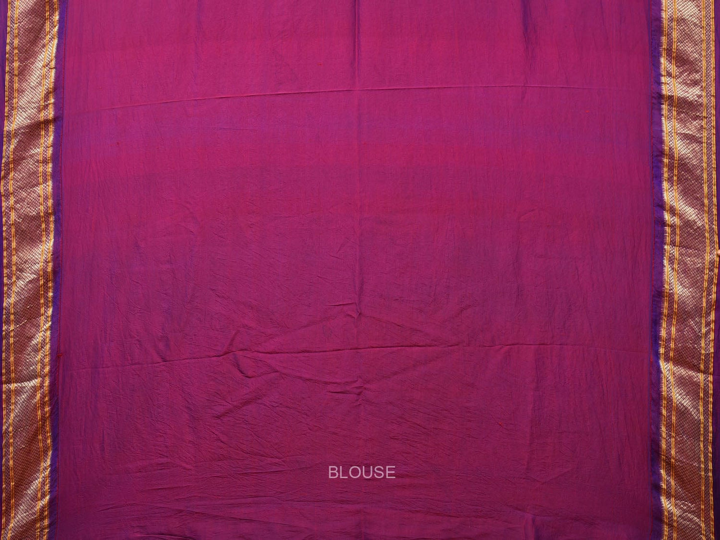 Blue and Purple Kalamkari Hand Painted Paithani Silk Handloom Saree with Panchatantra Design KL0741