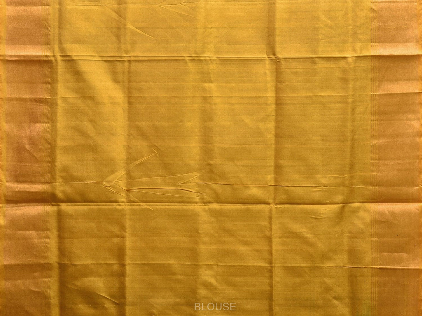 Blue and Yellow Uppada Plain Silk Handloom Saree with Contrast Pallu Design u2233