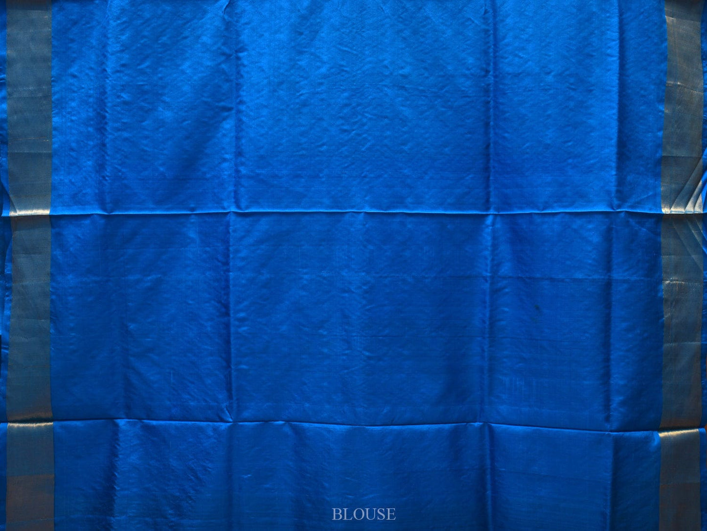 Blue Uppada Silk Handloom Saree with All Over Jamdani Grill Design u1864