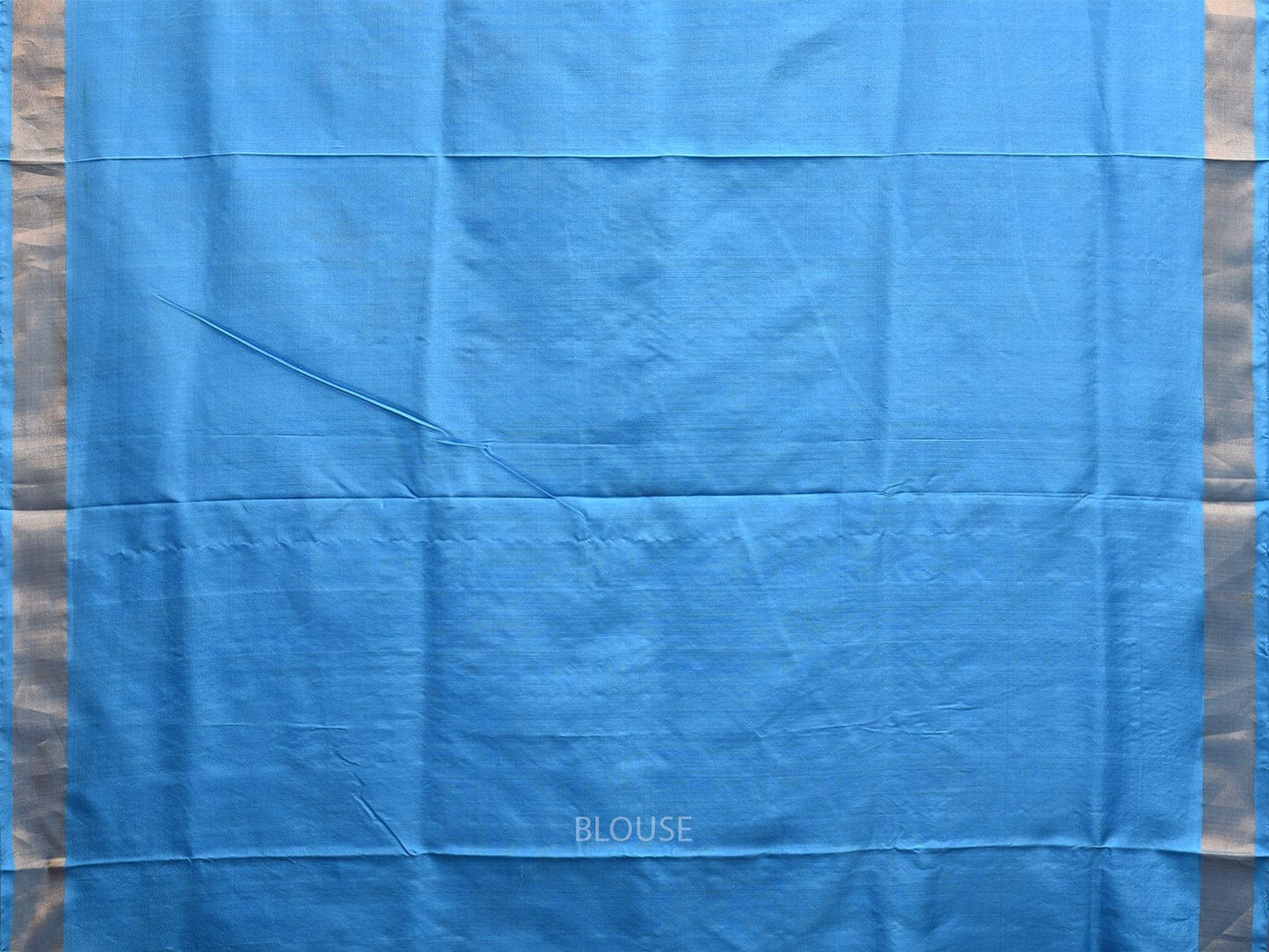 Blue Uppada Silk Handloom Saree with All Over Lotus Flower Design u2291