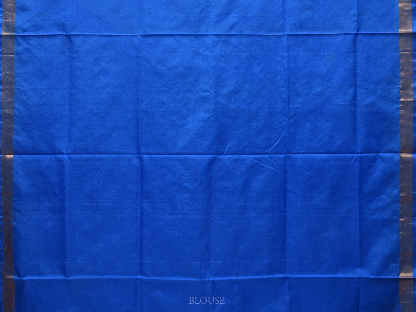 Blue Uppada Silk Handloom Saree with Birds and Floral Pallu Design u1916