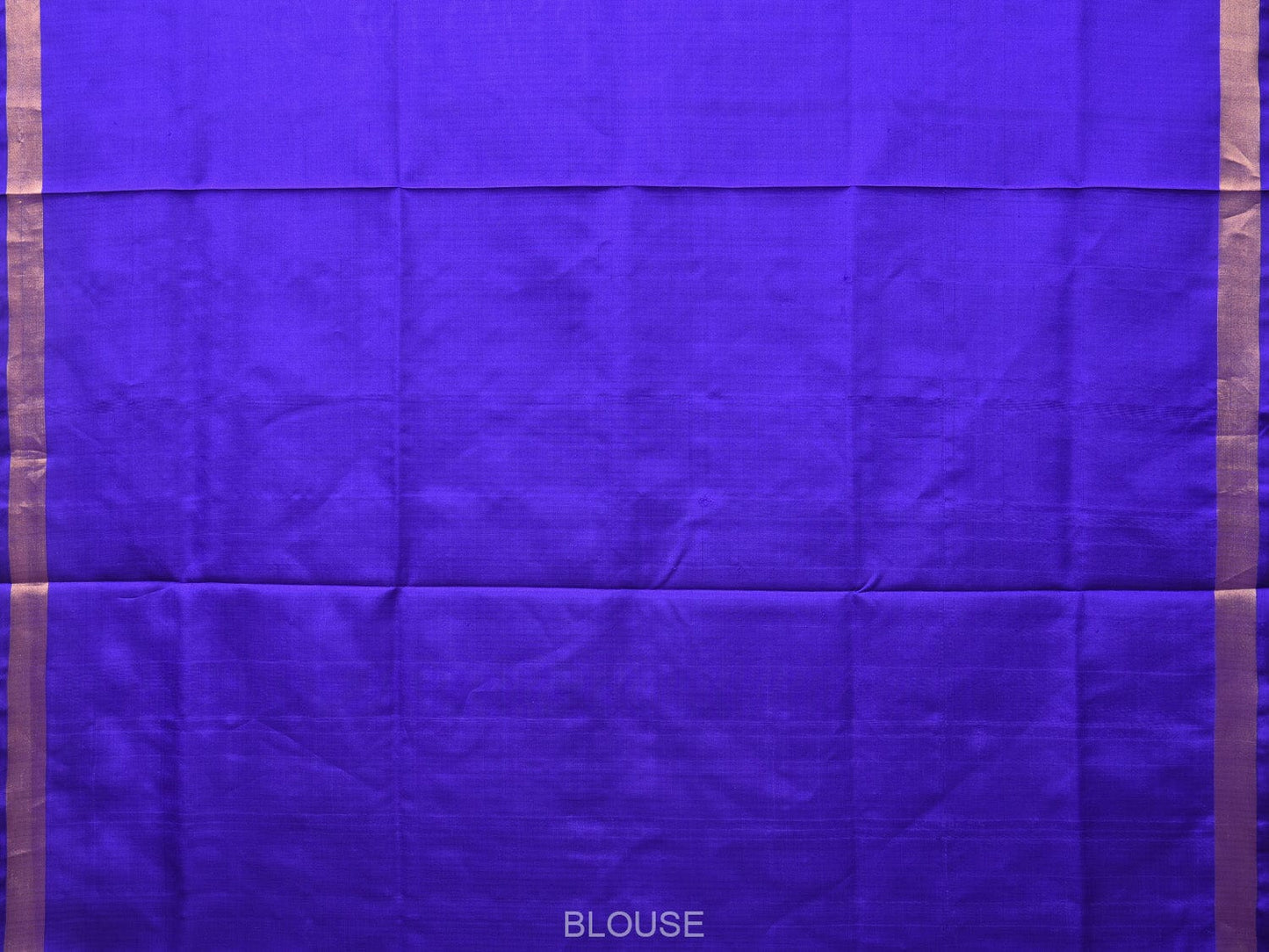 Blue Uppada Silk Handloom Saree with Floral Pallu Design u2110