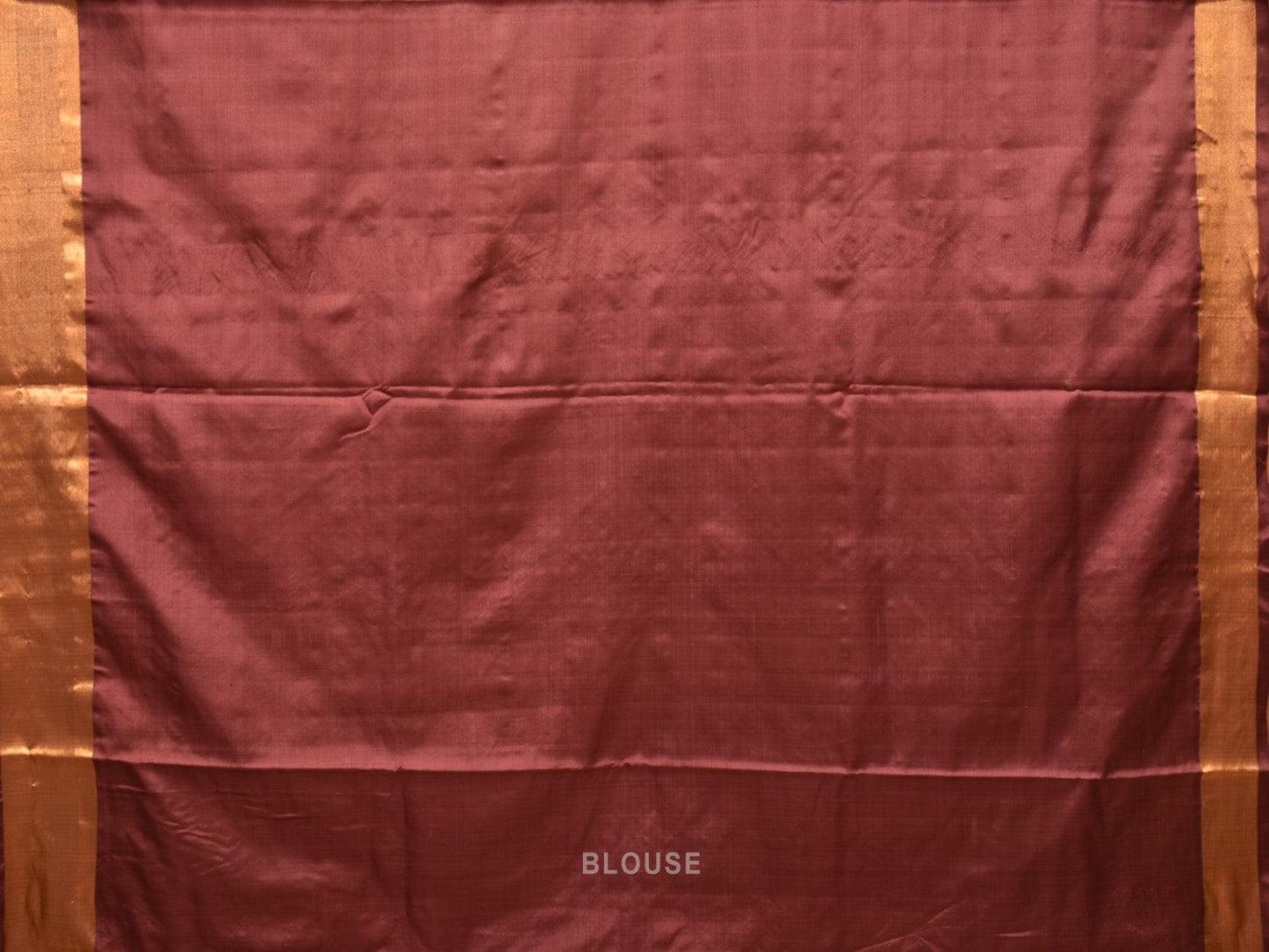 Brown Uppada Silk Handloom Saree with Jamdani Pallu Design u1997