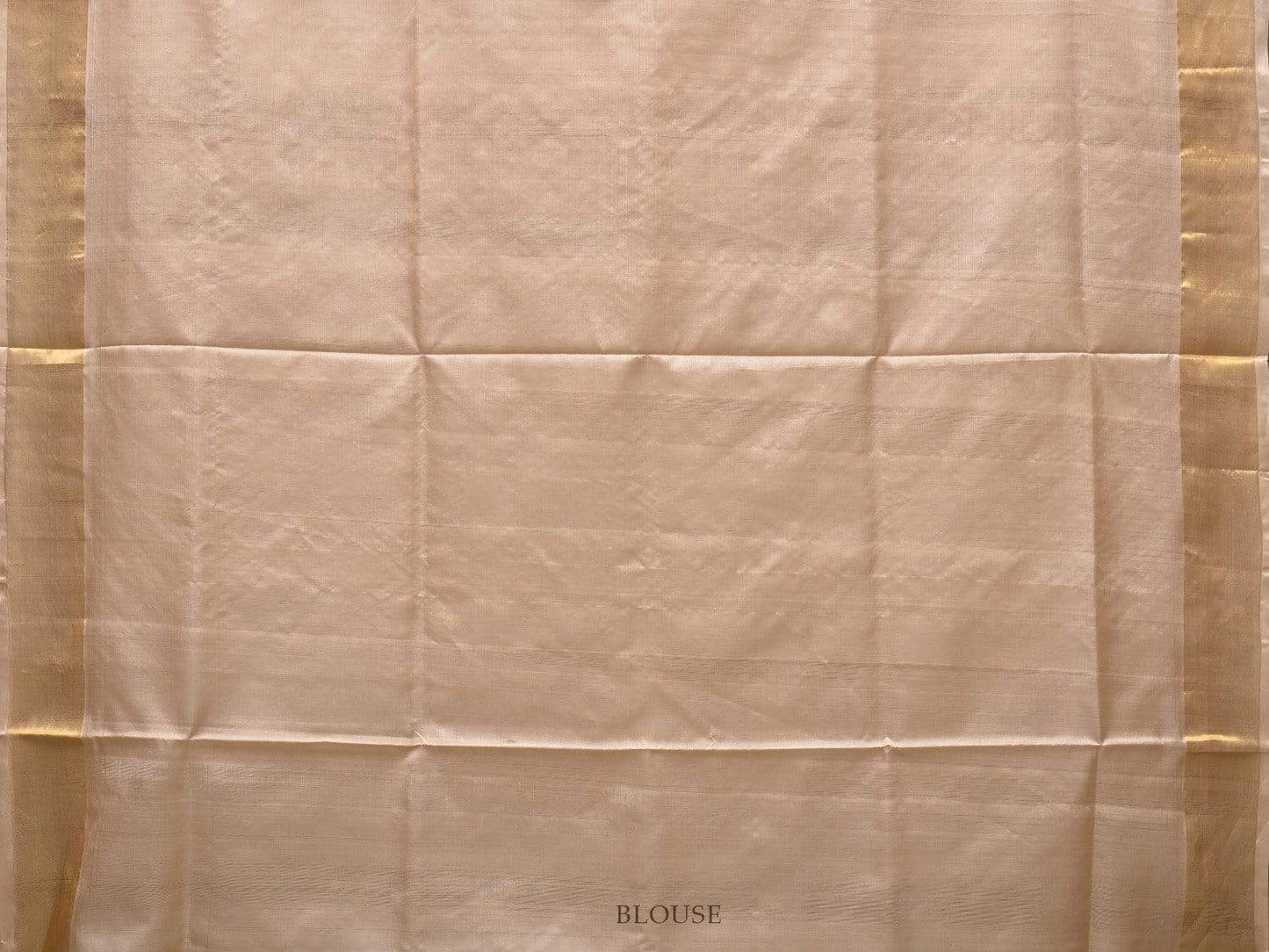 Cream Uppaa Silk Handloom Saree with Jamdani Pallu Design u1771