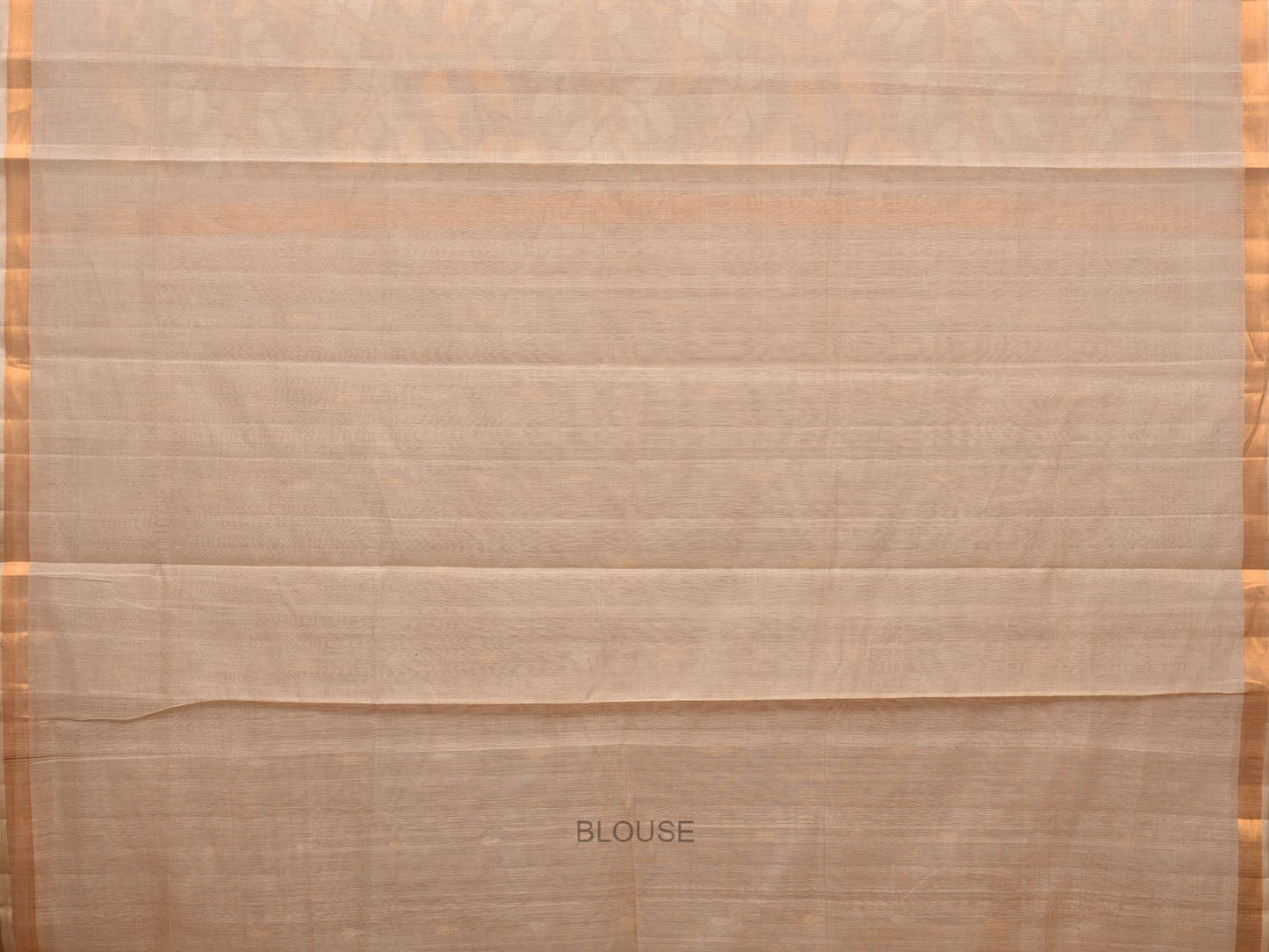 Cream Uppada Cotton Silk Handloom Saree with Floral Pallu Design u1978