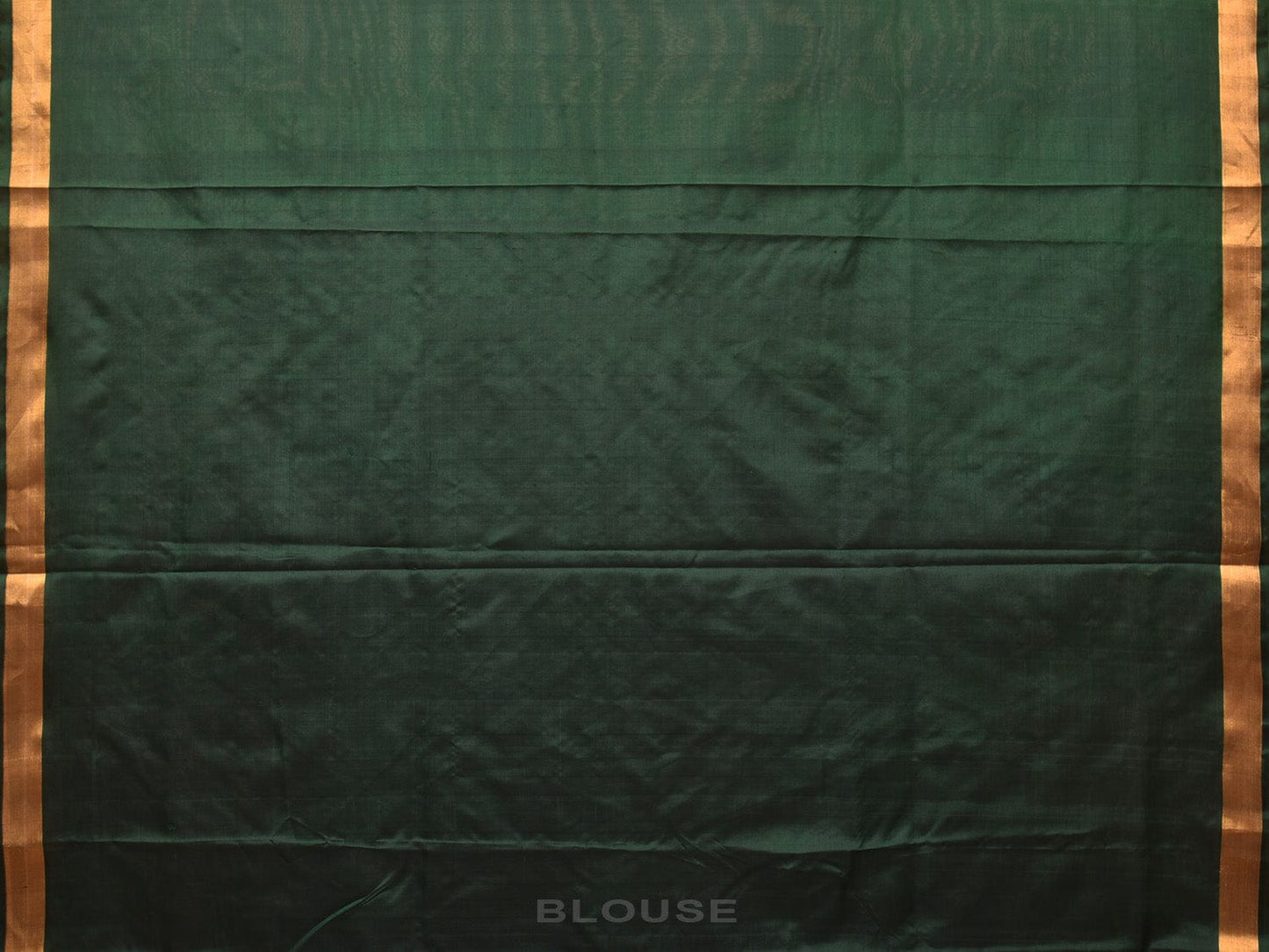 Dark Green Uppada Silk Handloom Saree with Floral Pallu Design u2040