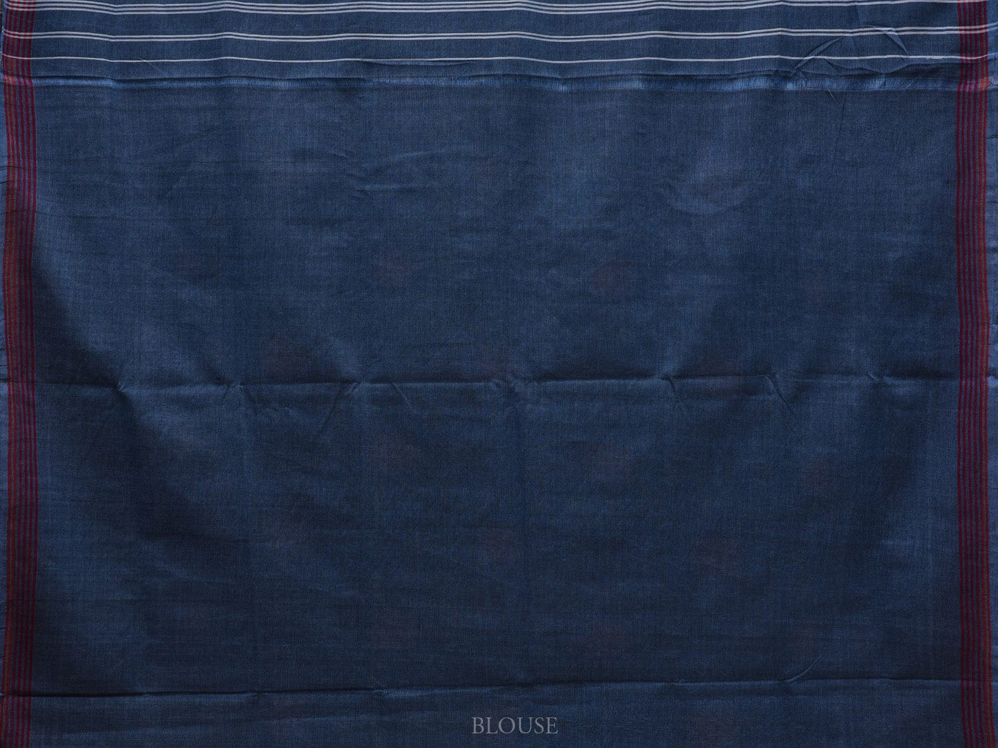 Dark Grey Ikat Cotton Handloom Saree with All Over Design i0713