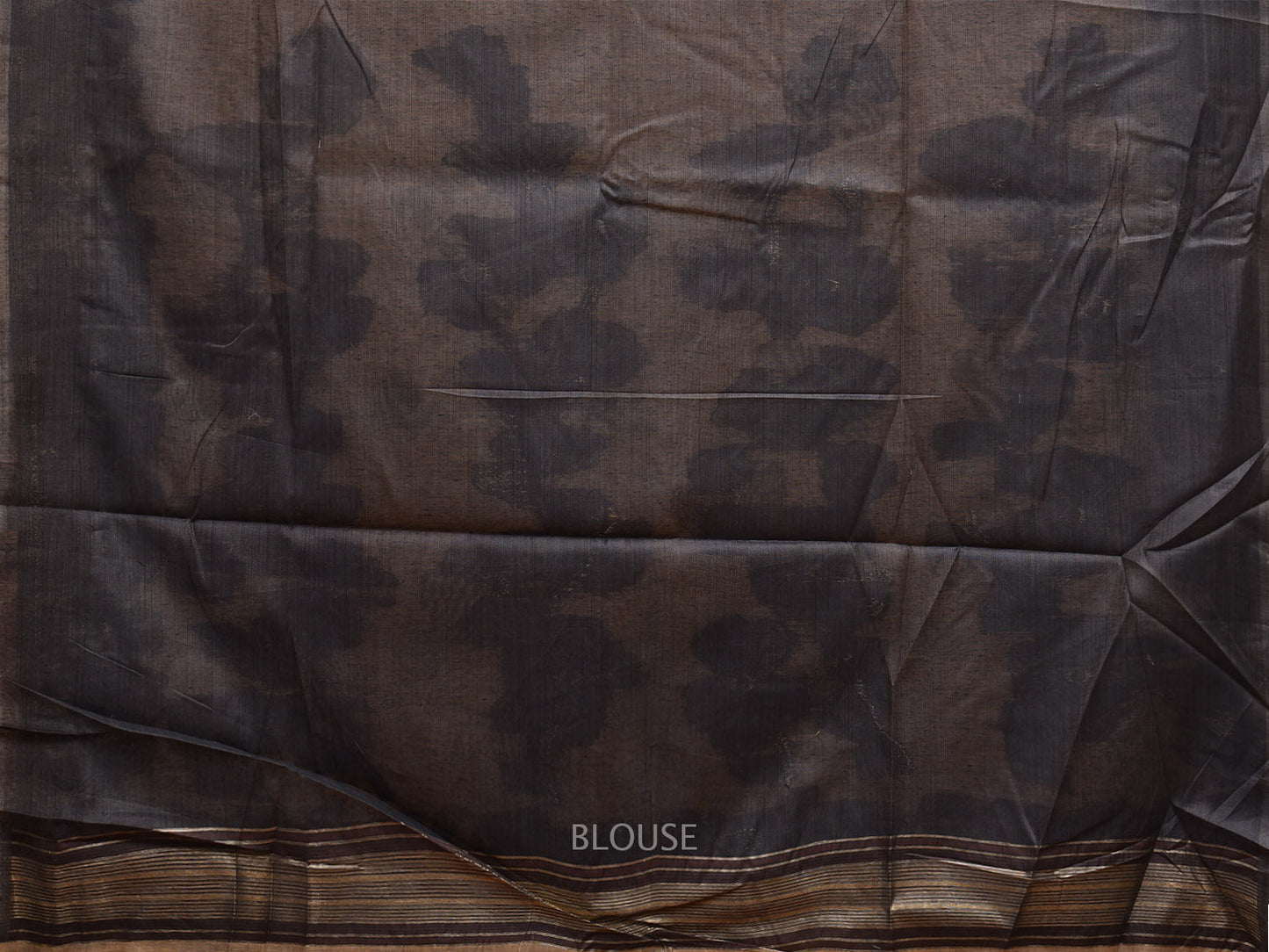 Cream Dhakai Jamdani Cotton Viscose Saree with Floral Border and Pallu Design dj0046