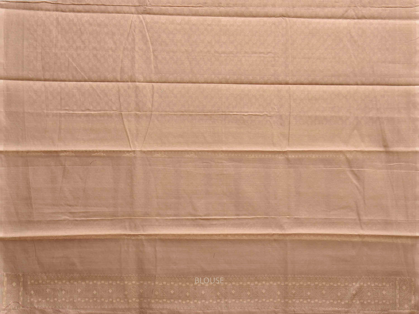 Cream Dhakai Jamdani Cotton Viscose Saree with Body Buta and Pallu Design dj0179