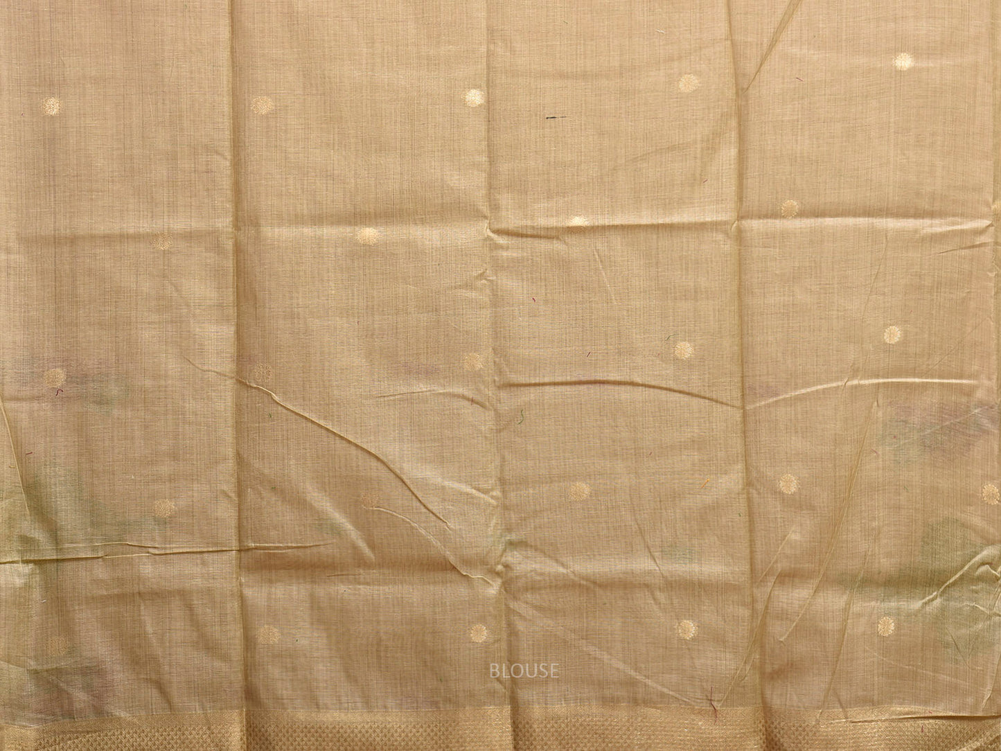 Cream Dhakai Jamdani Cotton Viscose Saree with Floral Border and Pallu Design dj0201