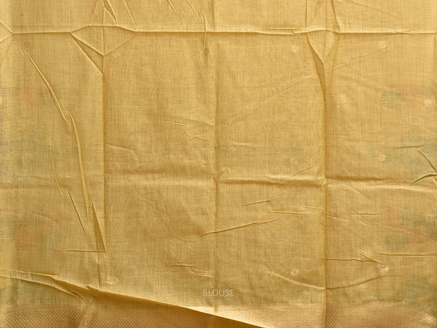 Yellow Dhakai Jamdani Cotton Viscose Saree with Floral Border and Pallu Design dj0203