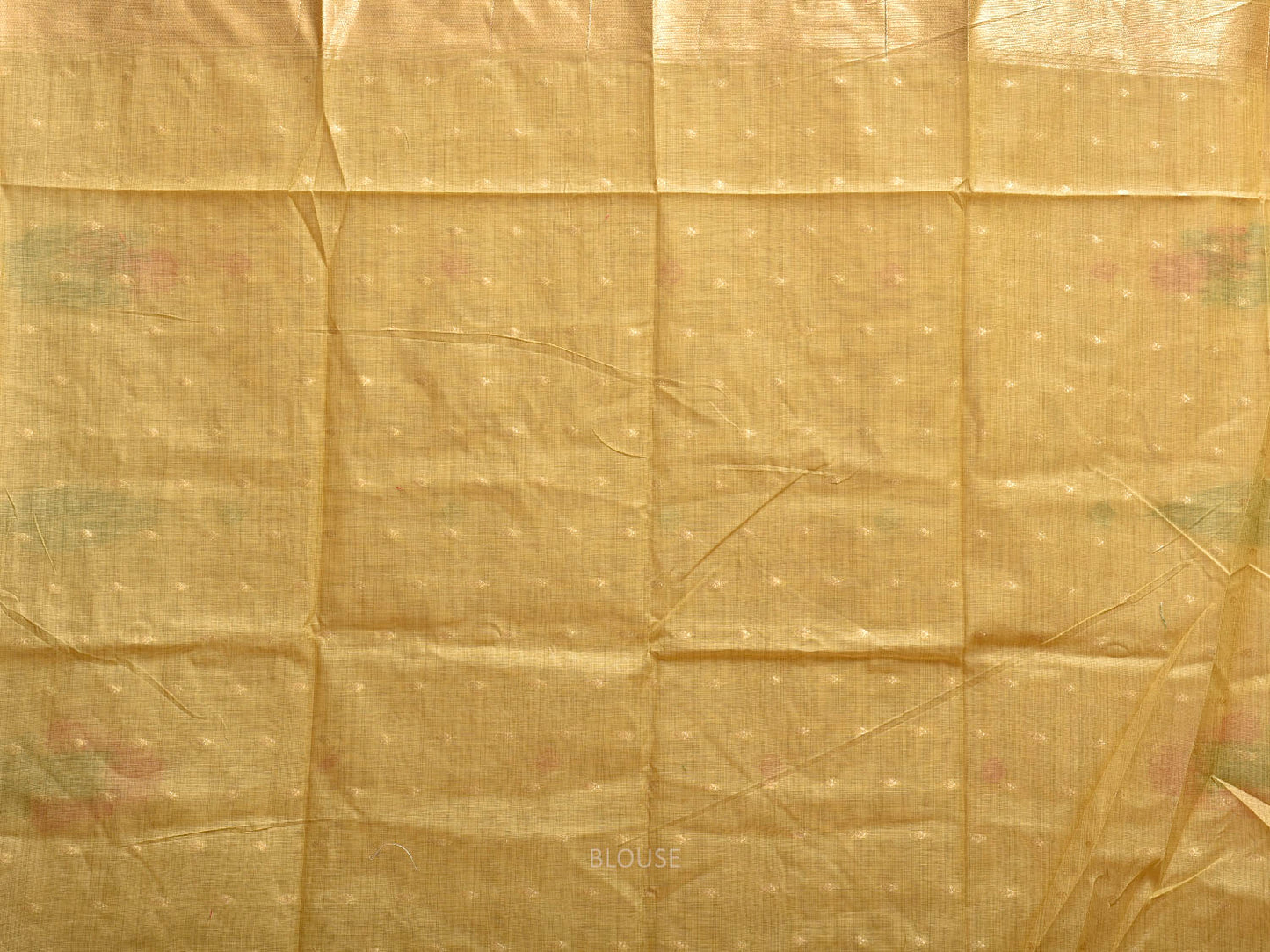 Yellow Dhakai Jamdani Cotton Viscose Saree with Floral Border and Pallu Design dj0211