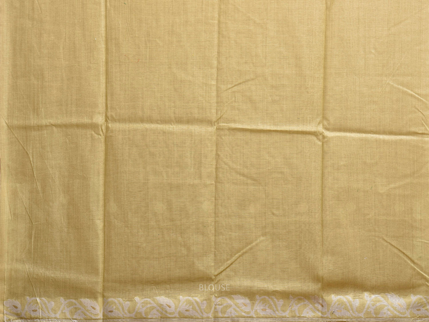 Light Yellow Dhakai Jamdani Cotton Viscose Saree with Border and Pallu Design dj0214
