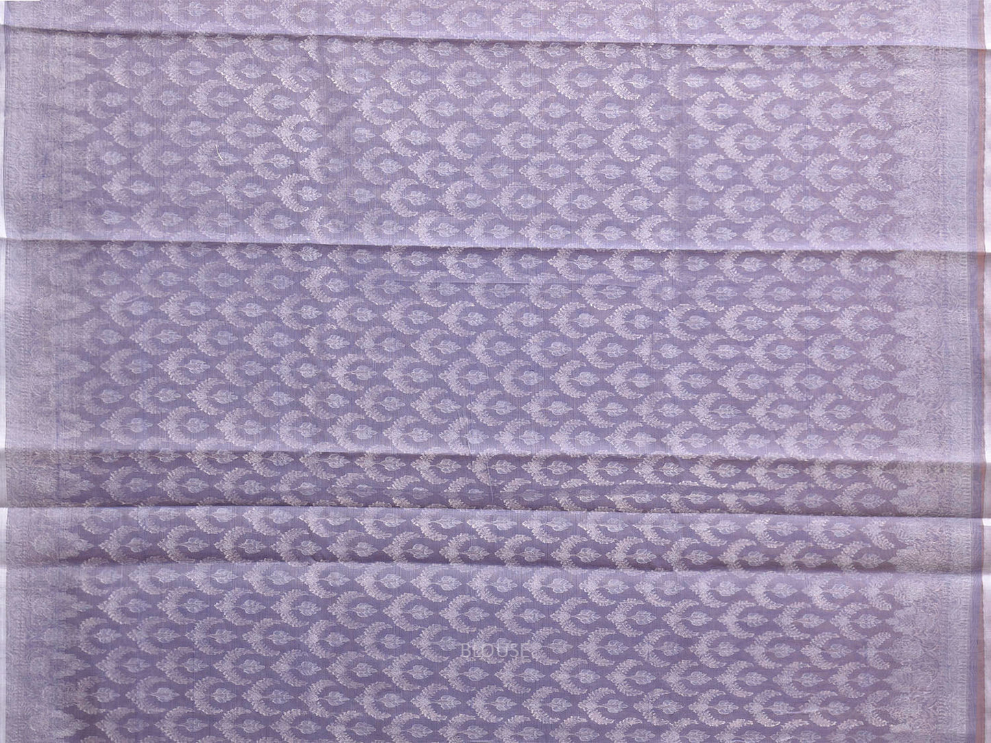 Dark Blue Dhakai Jamdani Cotton Viscose Saree with All Over Buta Design dj0224