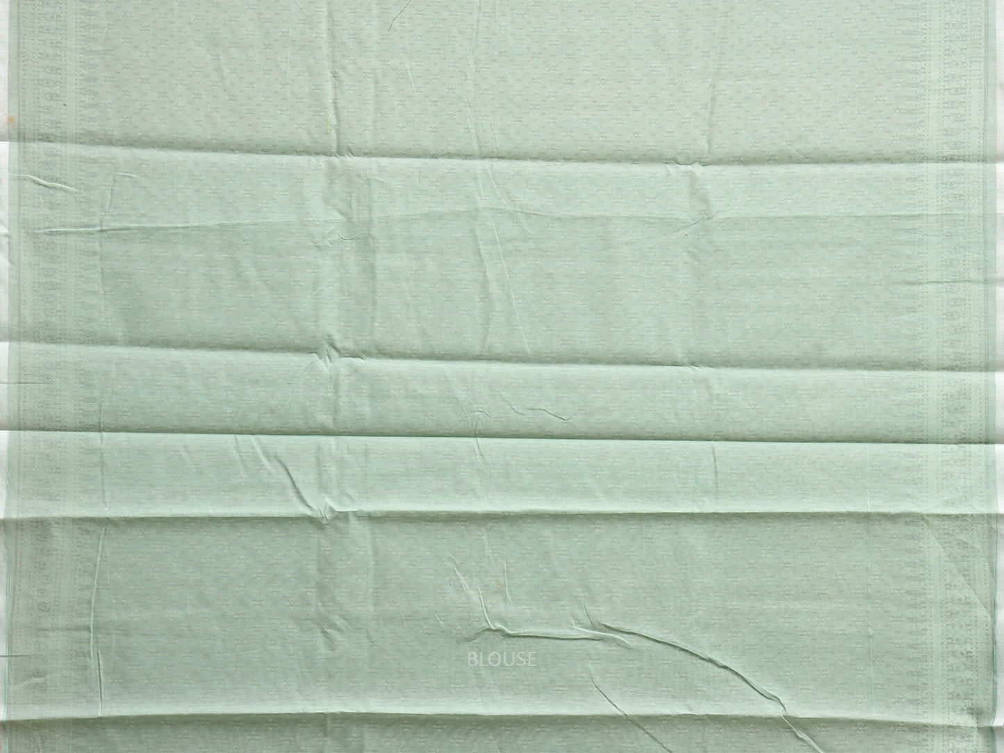 Light Turquoise Dhakai Jamdani Cotton Viscose Saree with All Over Small Buta Design dj0227