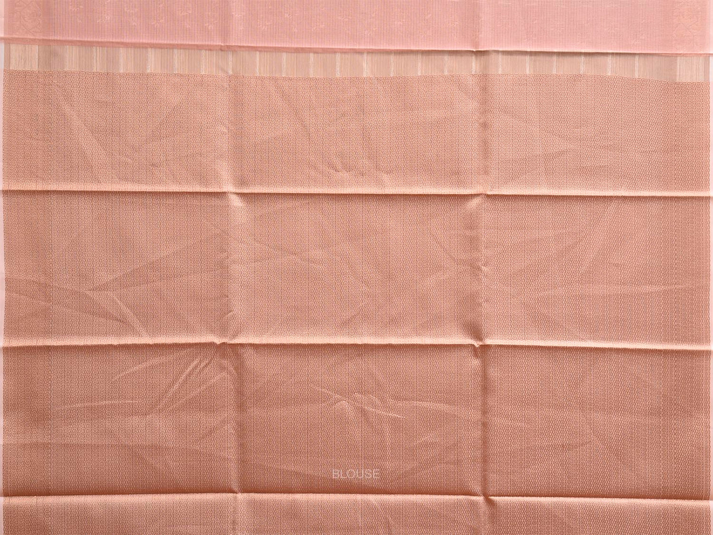 Baby Pink Dhakai Jamdani Cotton Viscose Kota Saree with Pallu and Border Design dj0283