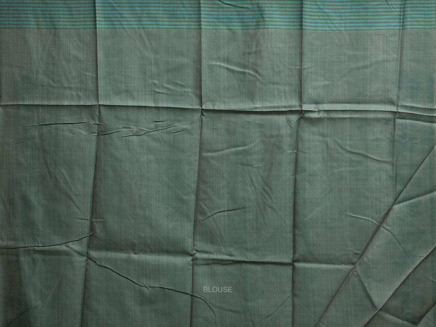 Sea Green Dhakai Jamdani Cotton Viscose Saree with Floral Border and Pallu Design dj0294