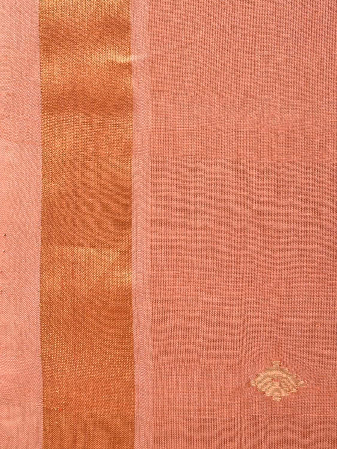 Fawn Uppada Cotton Handloom Saree with Assorted Pallu Design u2124