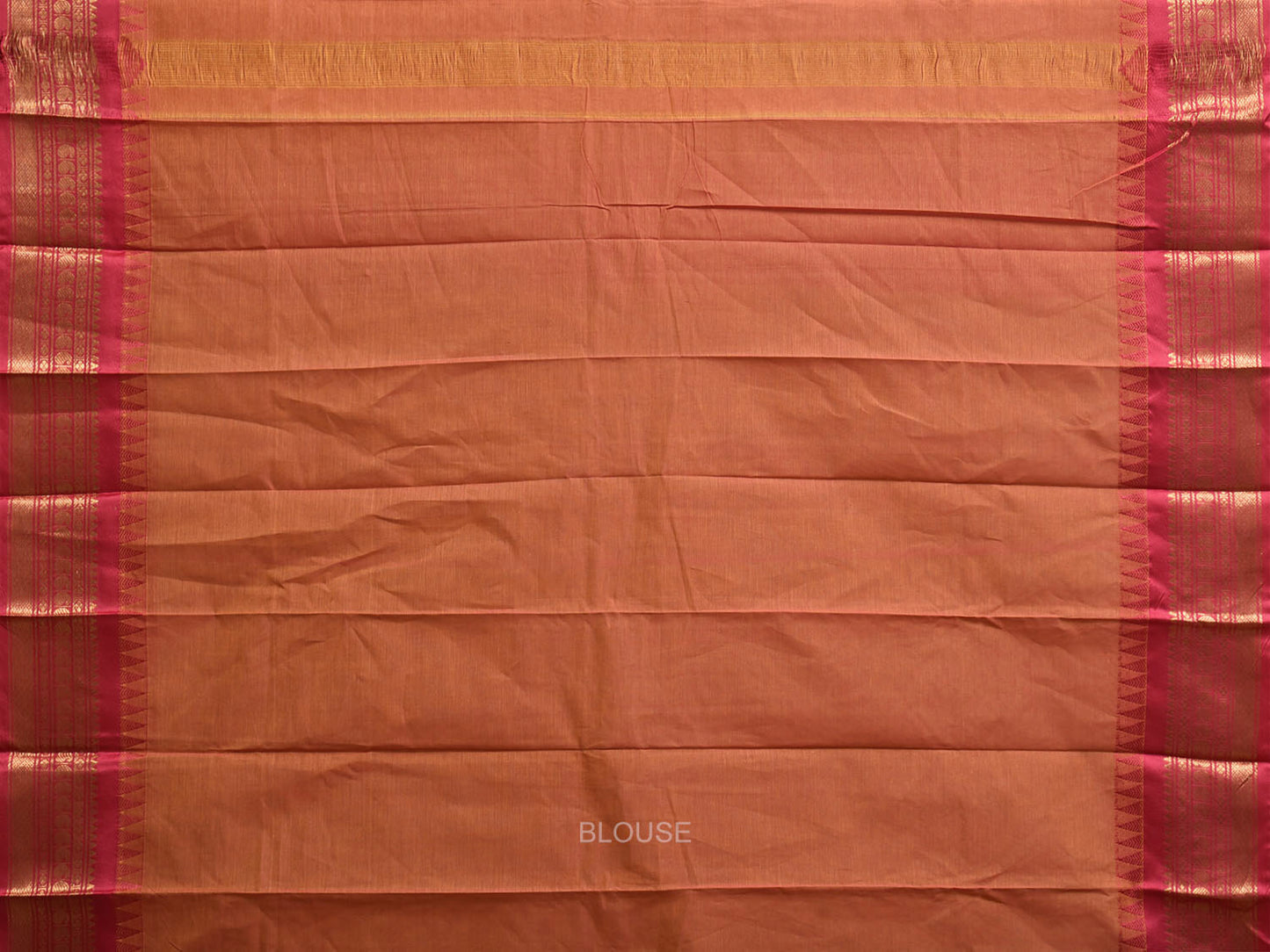 Yellow and Pink Gadwal Cotton Body Viscose Border Saree with Pallu Design g0618