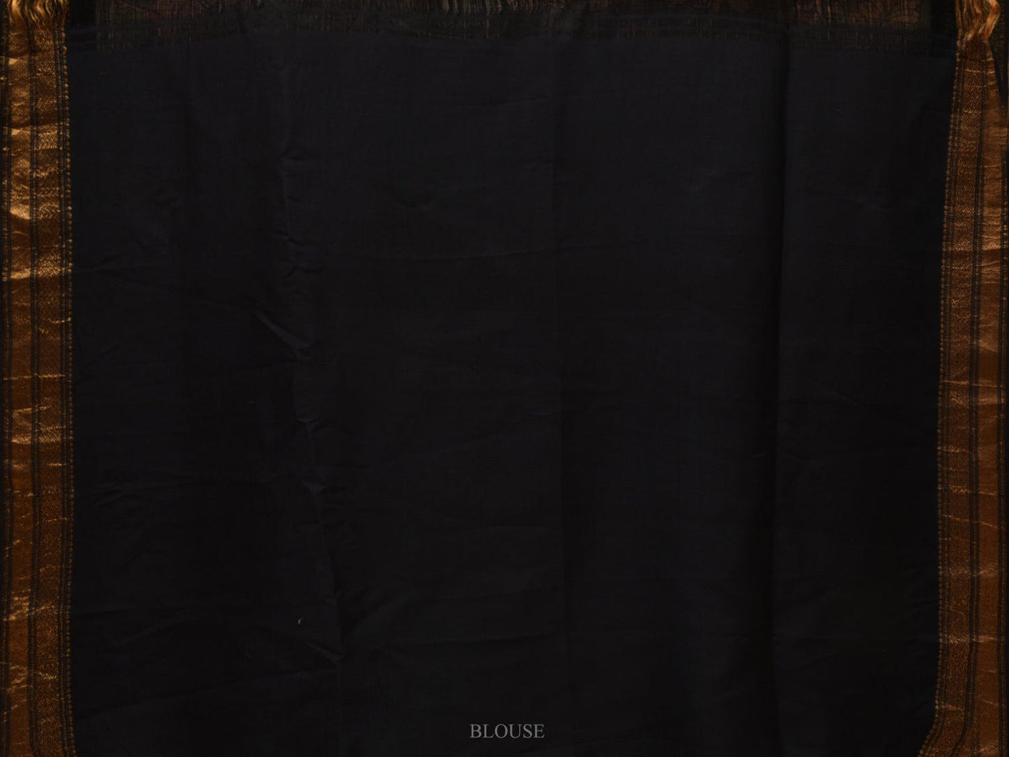 Green and Black Kalamkari Hand Painted Gadwal Silk Handloom Saree with Deers and Mango Pallu Design KL0617