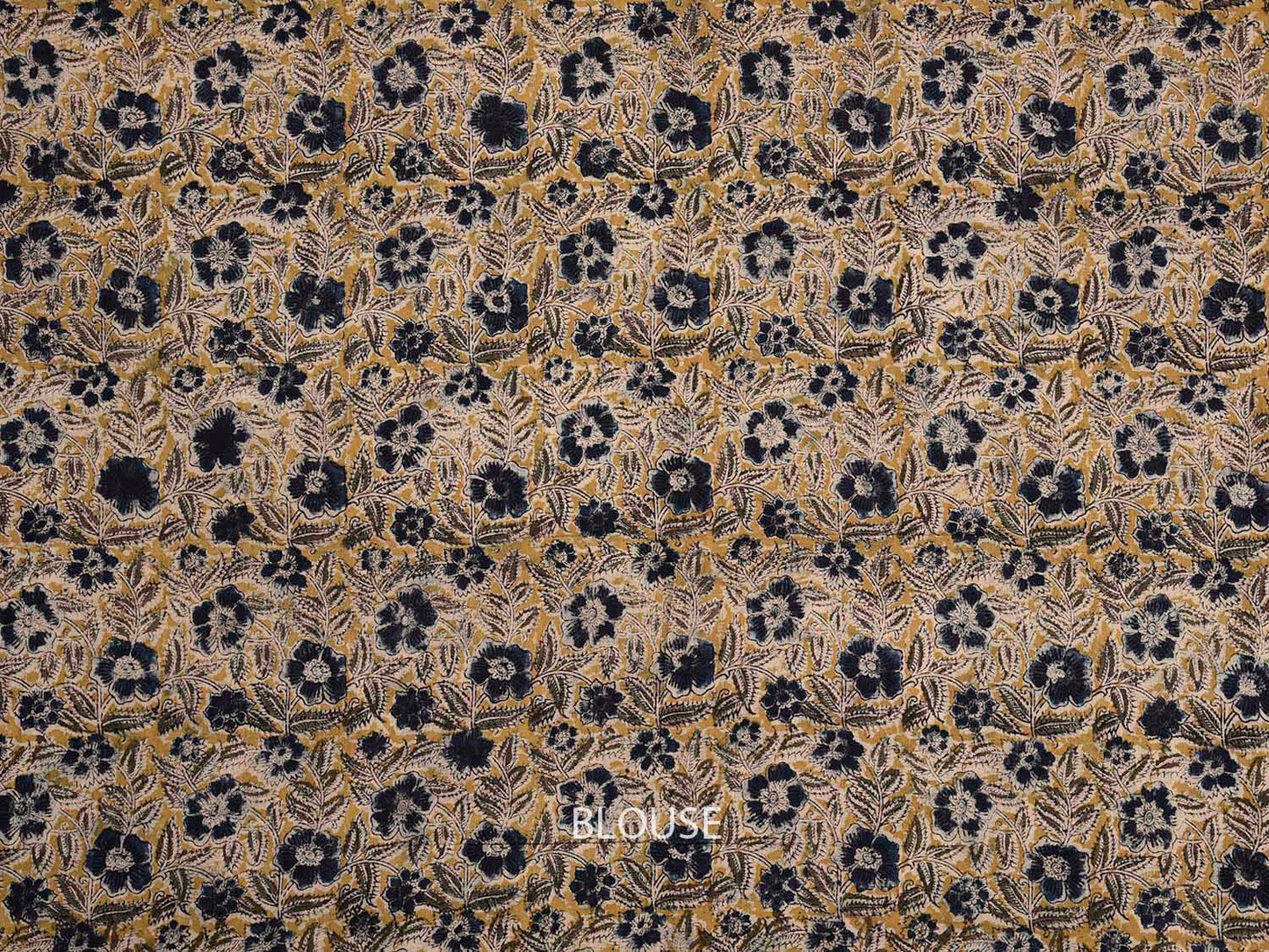 Green Narayanpet Cotton Handloom Saree with Checks Design Kalamkari Blouse np1129