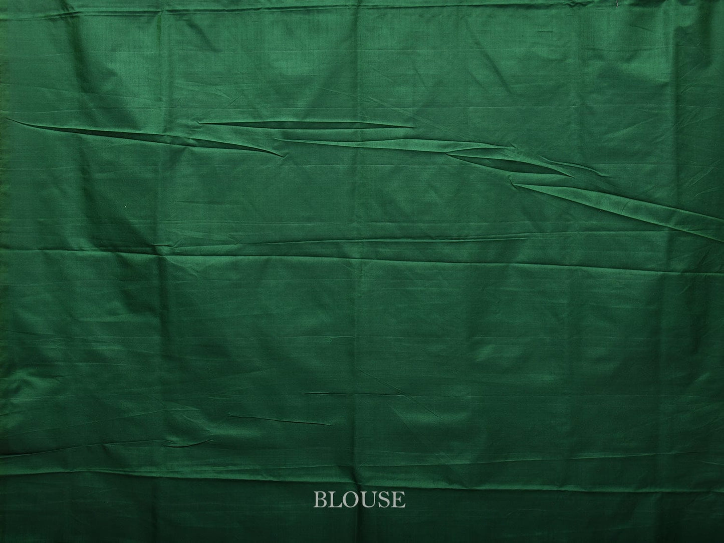 Green Pochampally Double Ikat Silk Handloom Saree with Zig-Zag Design i0751