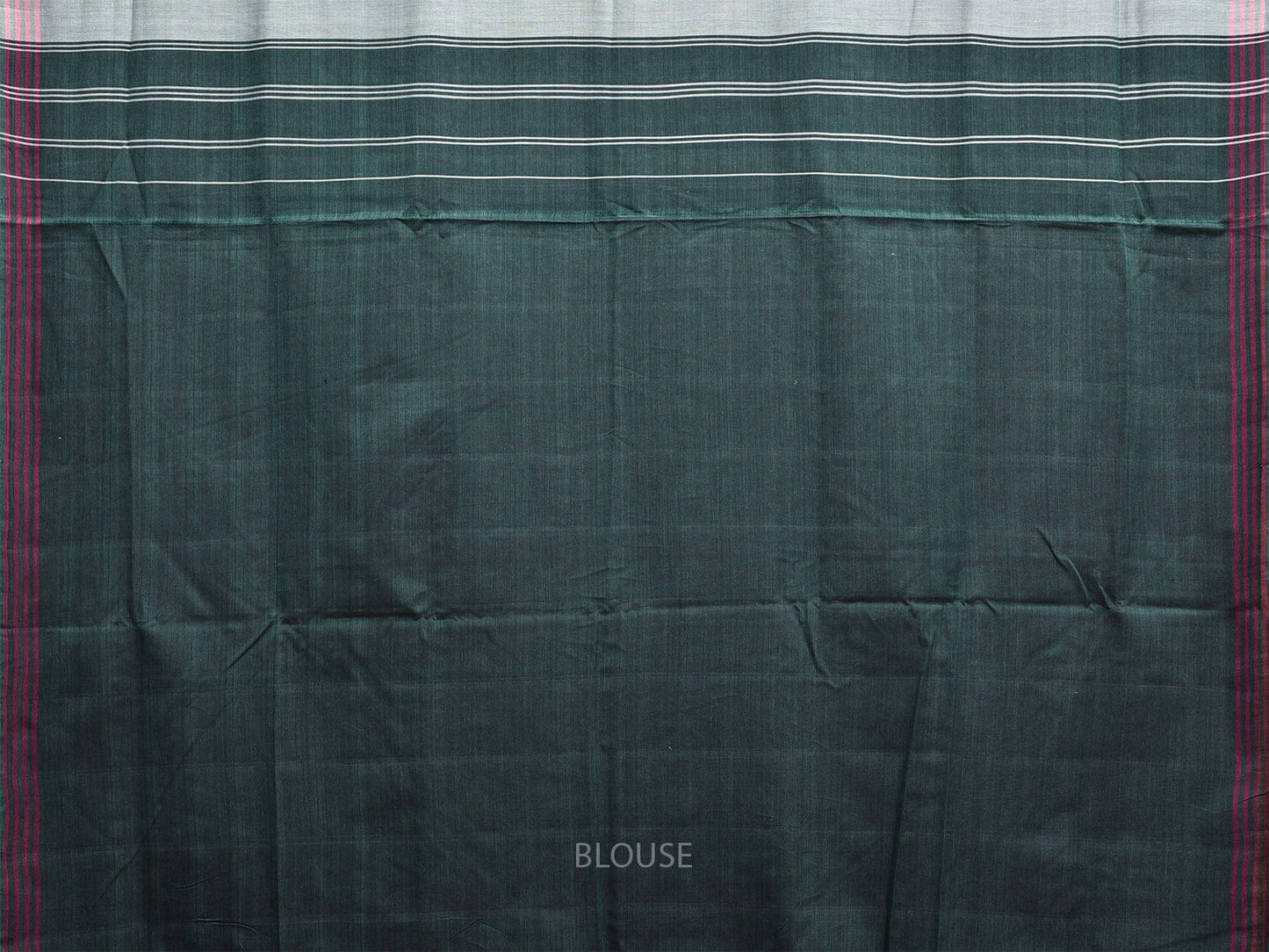 Green Pochampally Ikat Cotton Handloom Saree with Elephant and Parrot Design i0876