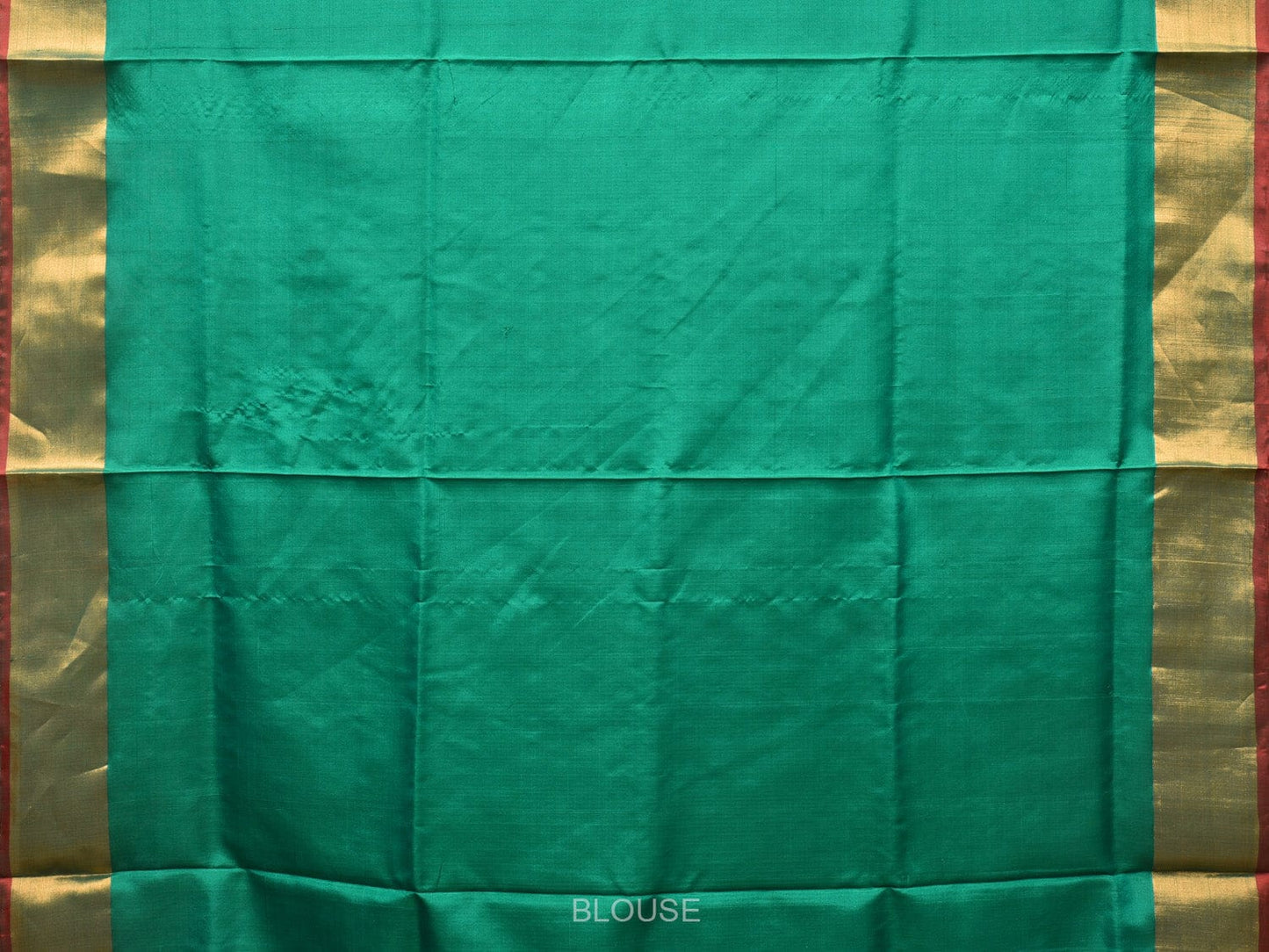 Green Uppada Silk Handloom Saree with Big Floral Pallu Design u2093