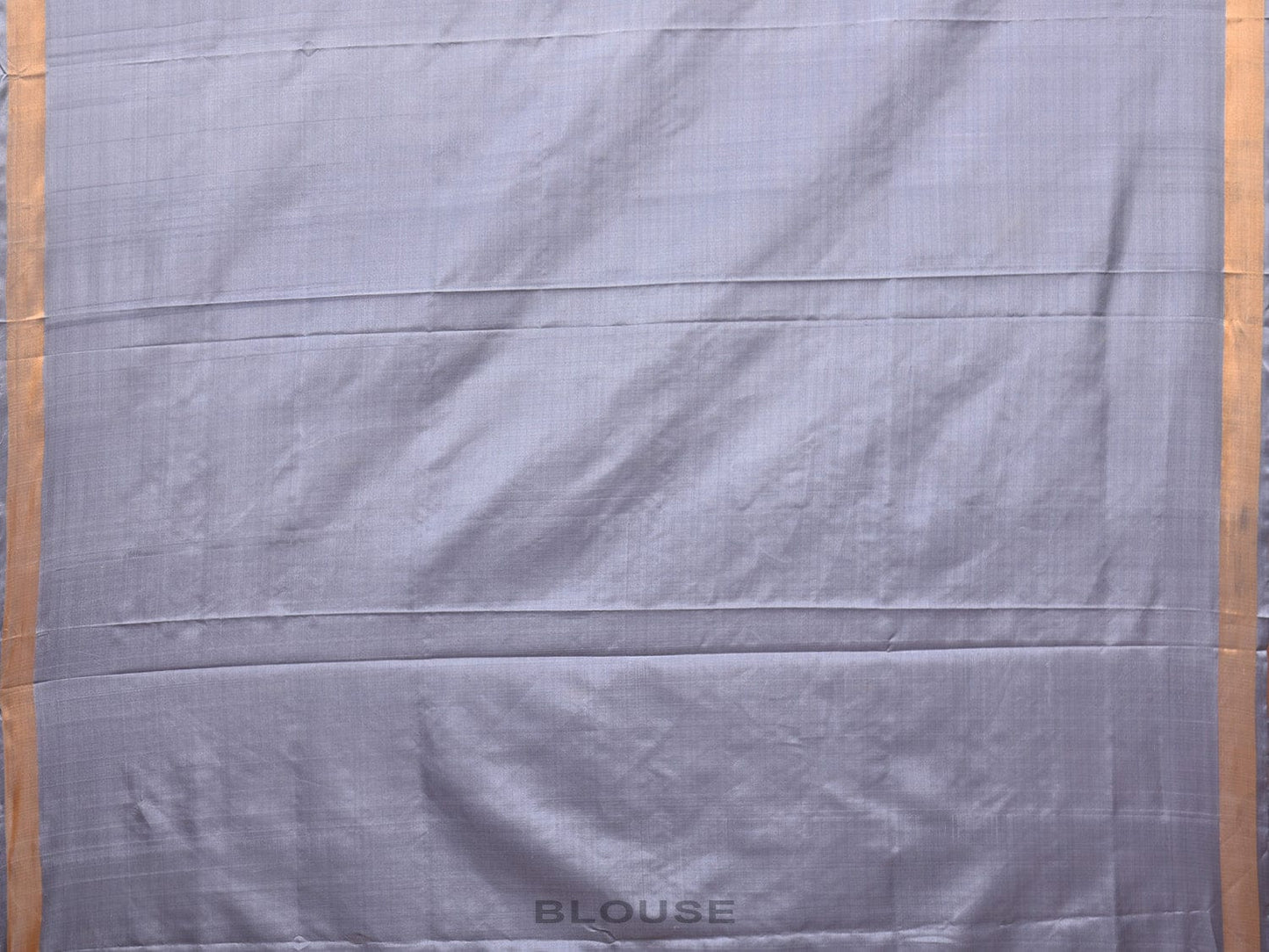 Grey Uppada Silk Handloom Saree with Flowers and Birds Pallu Design u2042