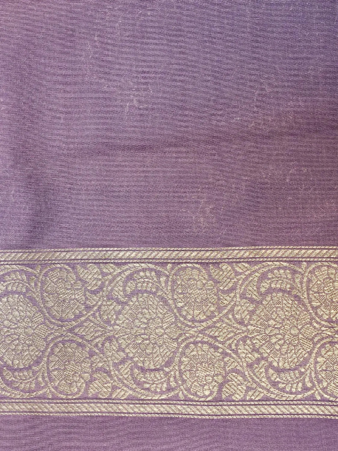 Banarasi Katan Silk Saree in Lavender with Intricate Brocade Jaal DSK0033