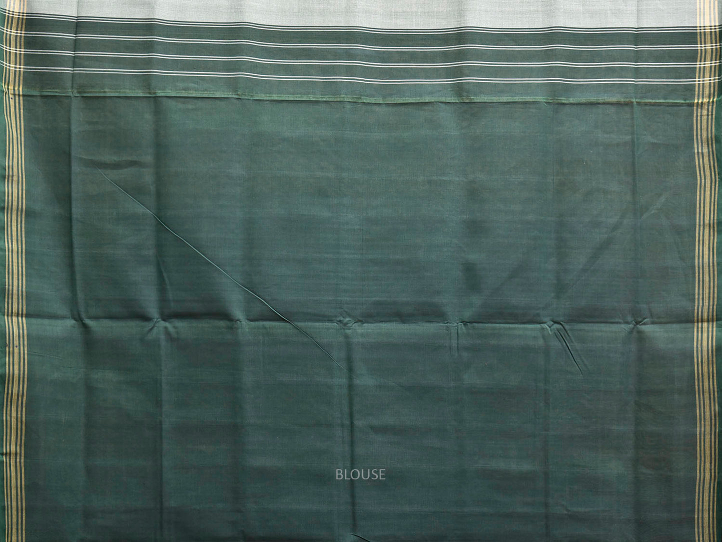 Green Ikat Cotton Handloom Saree with All Over Design i0960
