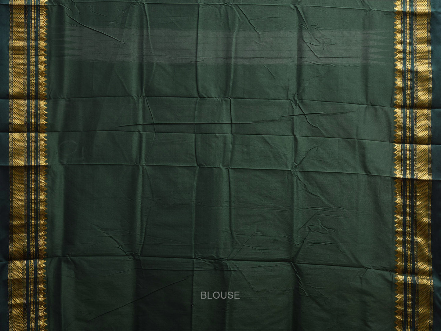 Green ilkal Viscose Silk Saree with Checks and Contrast Teni Tope Kammi Pallu Design il0018