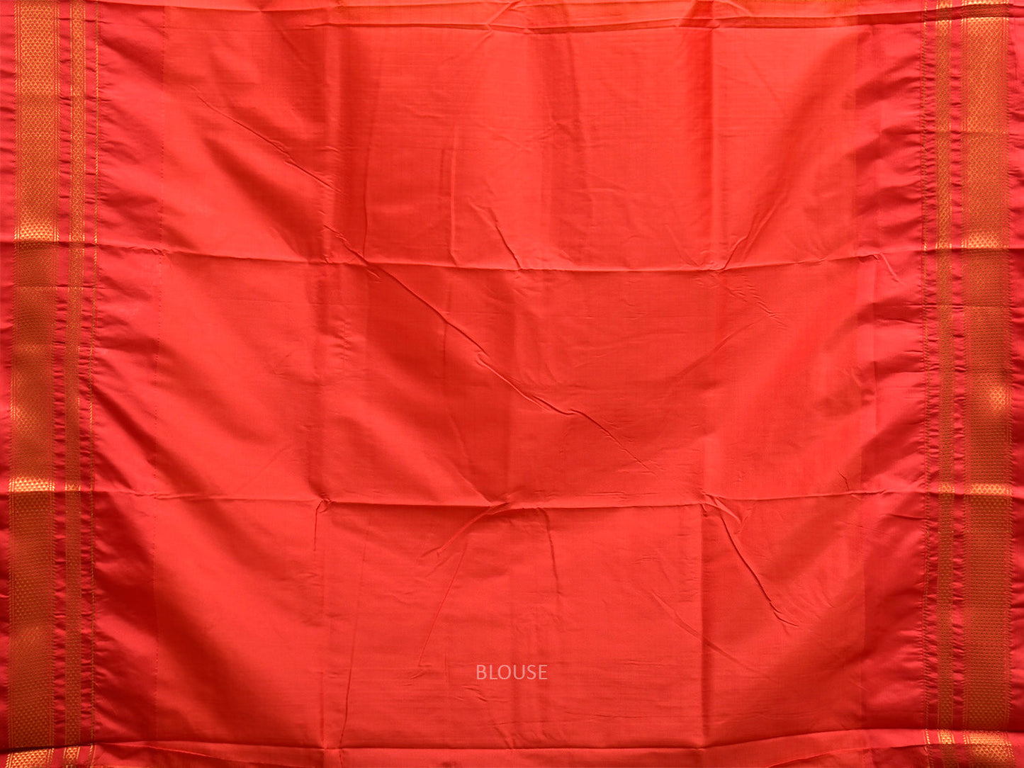 Yellow and Red ilkal Viscose Saree with Big Temple Border and Checks Design il0099